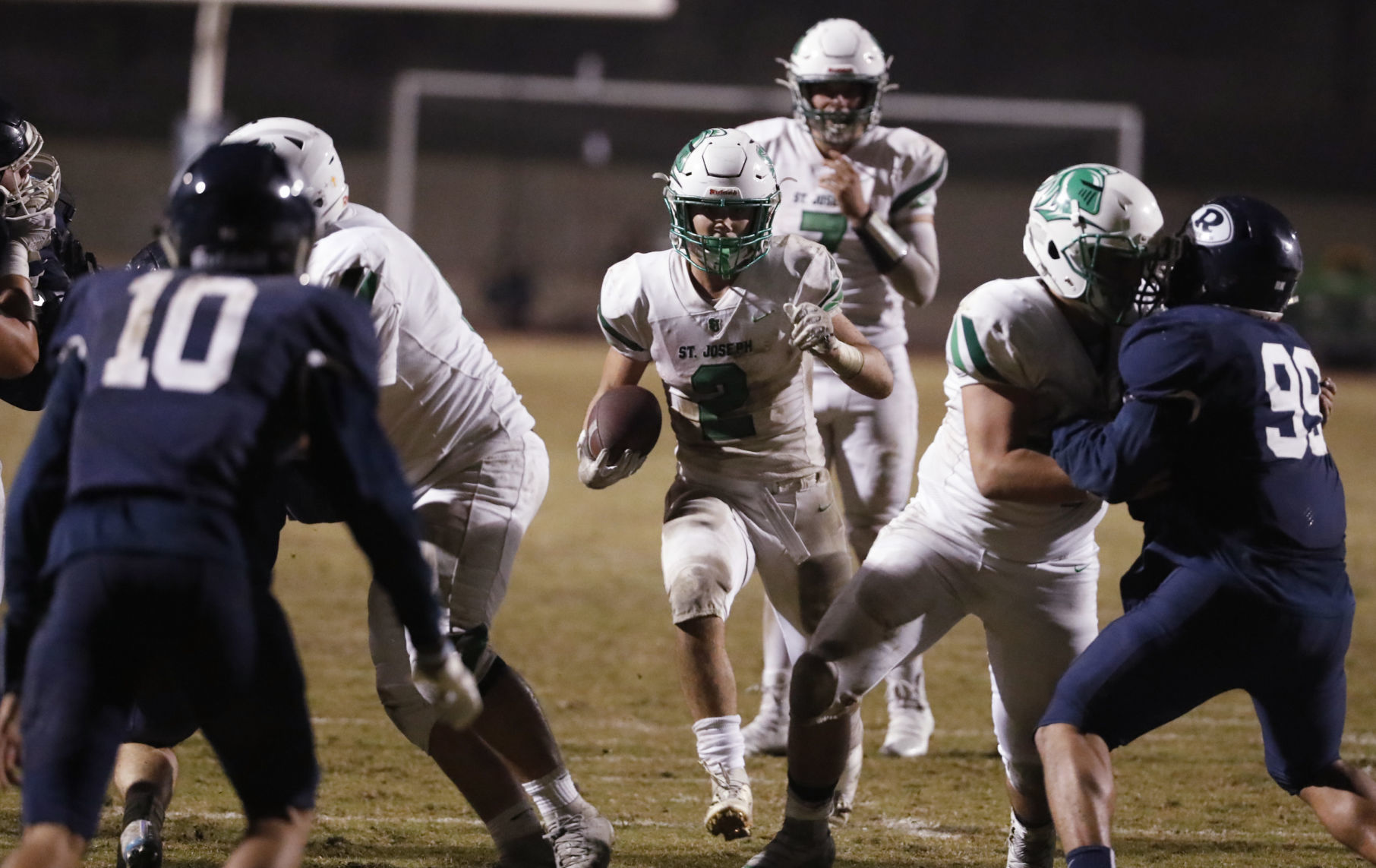 St. Joseph Football versus Redwood CIF Football Matchup